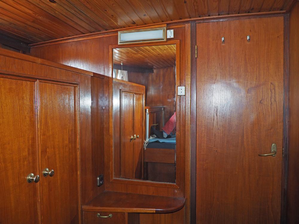 Achterkajuit, Accommodatie